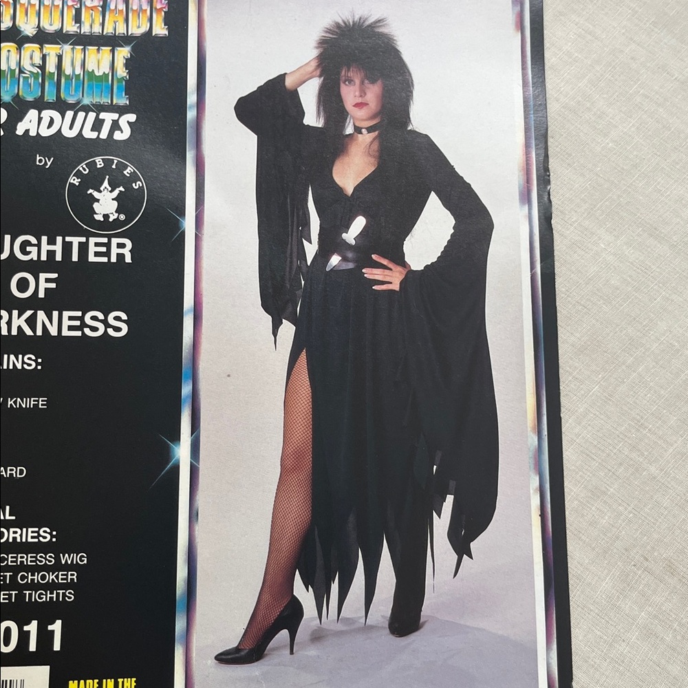 🌻Witch hat, hair & Daughter of The Night Witch Dress Costume